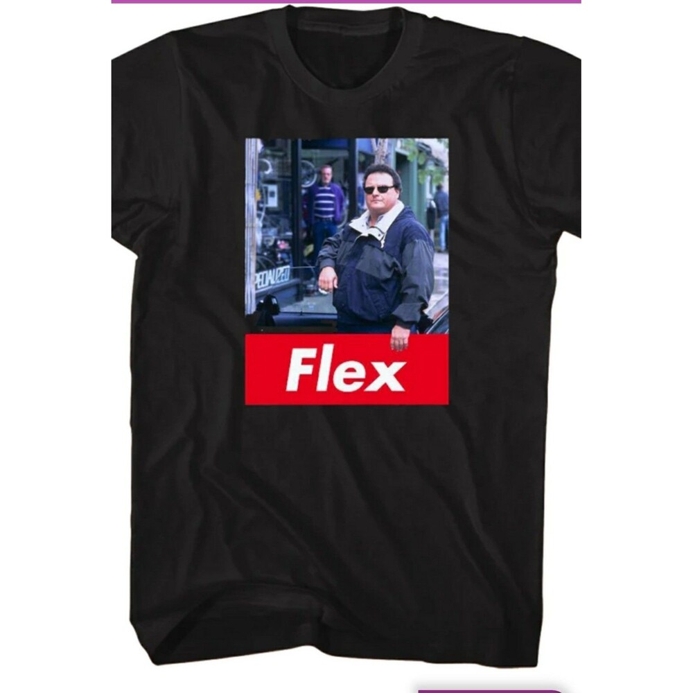 Seinfeld Newman Black Flex T-Shirt Newman season 8 episode "The Muffin Tops" XS
